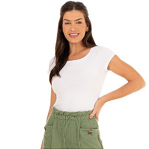 Blusa Briard Básica Manga Curta