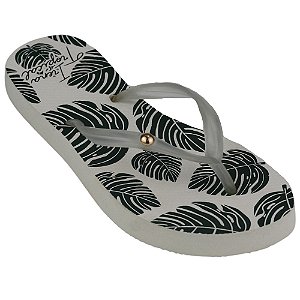 Chinelo Irena Tropical Folhas Feminino