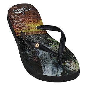 Chinelo Irena Tropical Cachoeira Feminino