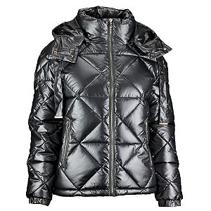 Jaqueta Facinelli Metalizada Em Nylon Feminina