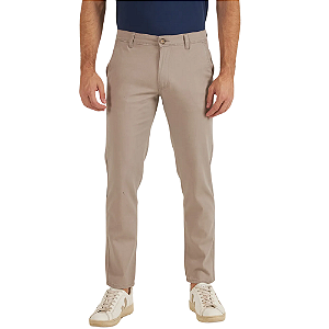 Calça Chino Refined Em Sarja Masculino