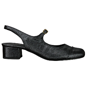 Sapato Ernest Slingback Boneca Glitter Feminina