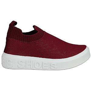 Tênis Lolla Knit Casual Solado Flatform Feminino