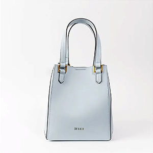 Bolsa Santa Lolla Shopper Soft Alça Ombro Cloud Azul