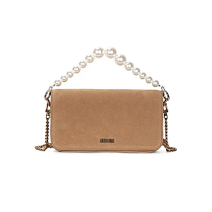 Bolsa Santa Lolla Material Camurça Bege