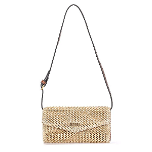 Carteira Santa Lolla Alça Tiracolo Tramado Bege