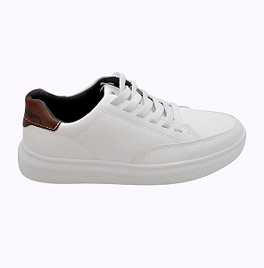 Sapatênis Pegada Microfibra Casual Cadarço Elástico Masculino