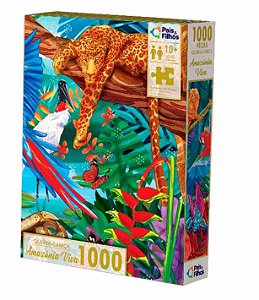 Quebra Cabeça  Amazônia viva - 1000 pçs