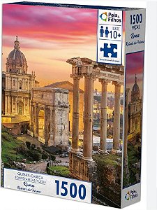 Quebra Cabeça Roma ruinas do fórum - 1500pçs