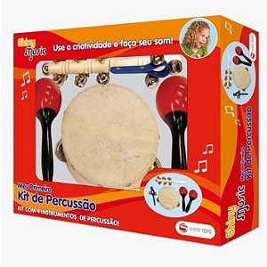 Meu primeiro Kit de Percussão