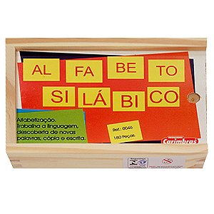 Alfabeto Silábico -180 peças