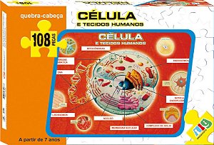 Quebra Cabeça - Célula 108 pç