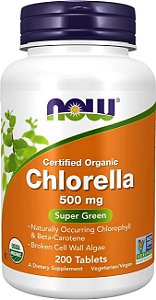 Now chlorella 500mg 200tablets
