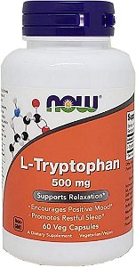 Now L-Tryptopham 500mg 60caps veg