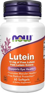 Now lutein 10mg 60caps gel