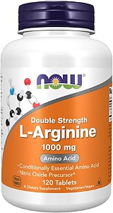 Now L-Arginine 1000mg 120caps veg