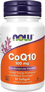 Now CoQ10 100mg 50caps
