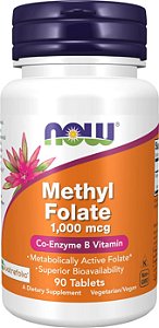 Now Methyl folate 1000mcg 90tablets