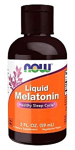 Now Melatonina liquid 59ml