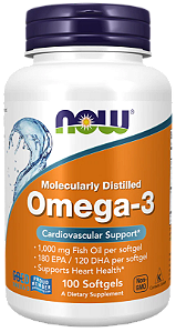 Now Ômega 3 1000mg 100softgels