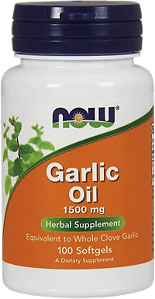Now garlic oil 1500mg 100 softgels