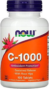 Now Vitamina C 1000mg 100 tablets