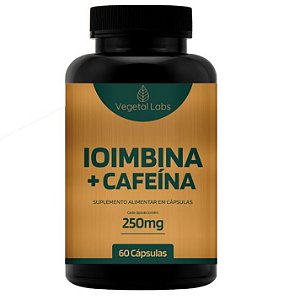 Ioimbina + Cafeína 250mg 60caps