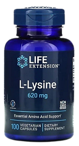 L-lysine 620mg 100 veg caps