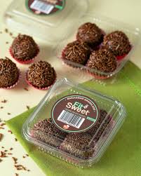 Bigadeiro Fit Sweet caixa com 4 unidades