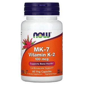 Now MK-7 vitamin K2 60caps veg