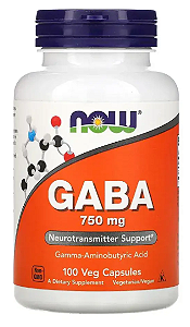 Now gaba 750mg 100 veg caps