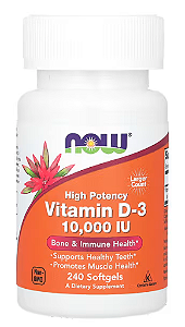 Now vitamin d3 10000iu 240 softgels