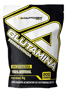 Glutamina fermented refil 1kg