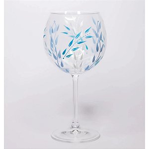 Set Taça pintada a mão