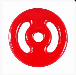 Anilha Vazada Emborrachada - 3 kg