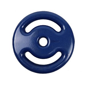 Anilha Vazada Emborrachada - 20 kg