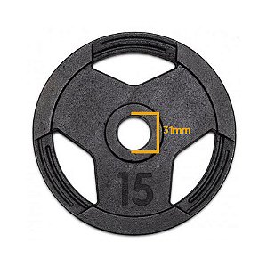 Anilha Sport  Pintada - Furo 31mm - 25kg