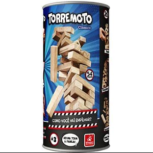 Jogo Torremoto Tubo em madeira -