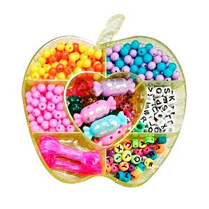 DUPLICADO - Biju Collection Pocket Candy   Estojo Maçã