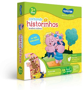 Contando Historinhas - 3 Porquinhos - Toyster