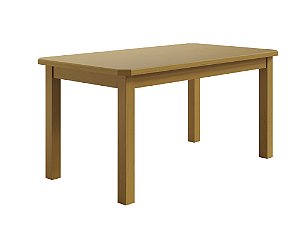 Mesa Madeira Maciça 160x88 Para Cozinha Sala Jantar Sfa Ac