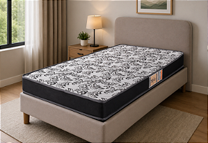 Colchão D23 Casal Inteiro Espuma Dupla Face Com Selo Inmetro 138x188x12