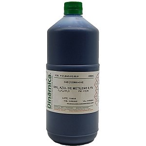 Solucao Azul De Metileno Aquosa 0,1% 1000ml Dinamica