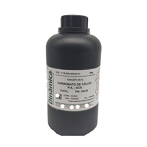 Carbonato Cálcio PA ACS 500Gr Dinâmica