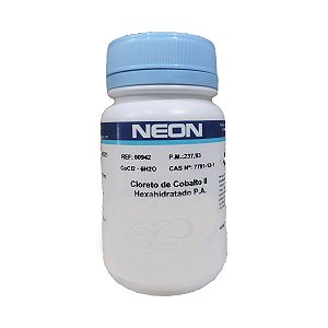 Cloreto de Cobalto II Hexahidratado PA 100Gr Neon