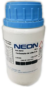 Carbonato De Lítio P.a. 100gr Neon