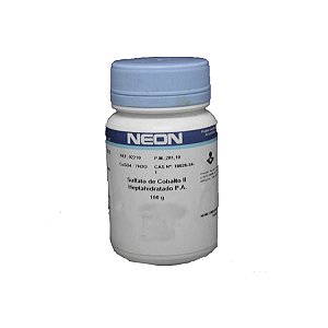 Sulfato De Cobalto (oso) 7h2o P.a 100gr Neon