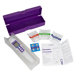 Kit Phmetro Kasvi Com Tampões E Soluções Limpadora Kasvi K39