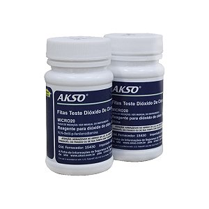 Fitas Teste Para Dióxido De Cloro  100 Testes Akso