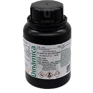 Cloreto de estanho II OSO (2H2O) PA ACS 250 G Dinamica